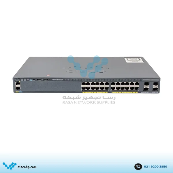 سوئیچ سیسکو مدل WS-C2960X-24TS-L