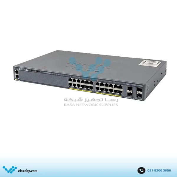سوئیچ سیسکو مدل WS-C2960X-24TS-L