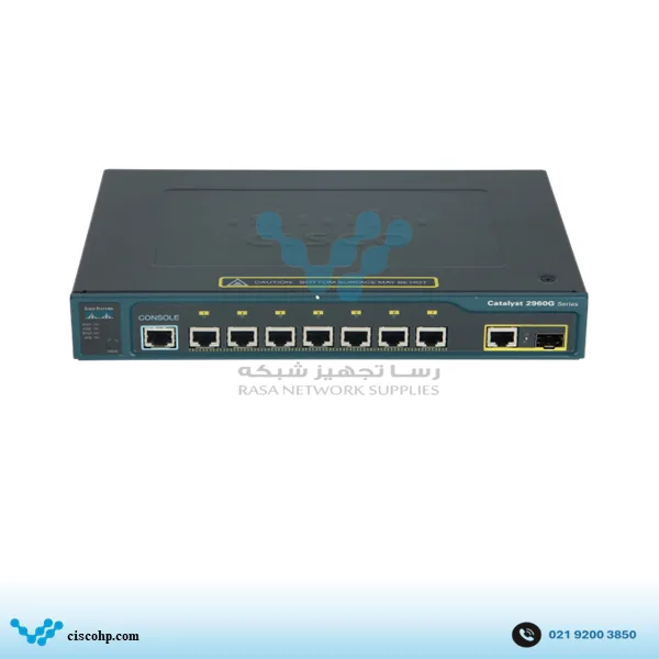 سوئیچ سیسکو مدل WS-C2960G-8TC-L