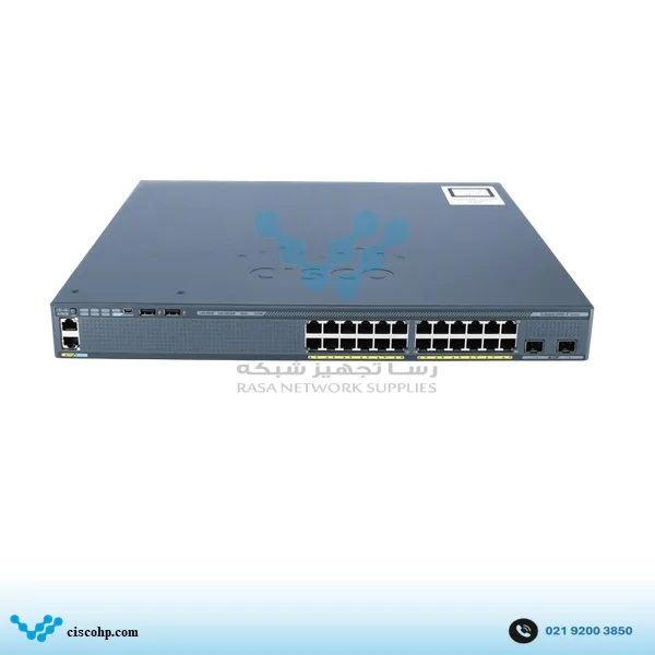 سوئیچ سیسکو مدل WS-C2960X-24PD-L