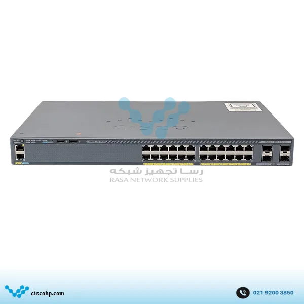 سوئیچ سیسکو مدل WS-C2960X-24PS-L