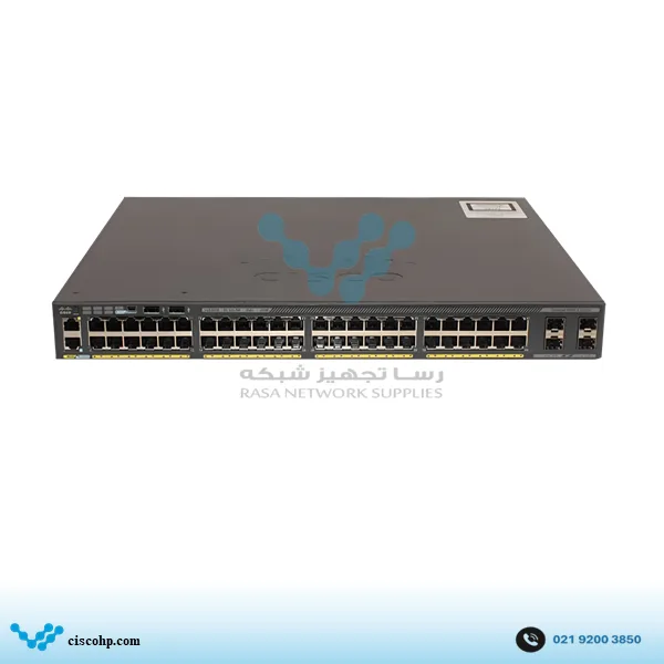 سوئیچ سیسکو مدل WS-C2960X-48LPS-L
