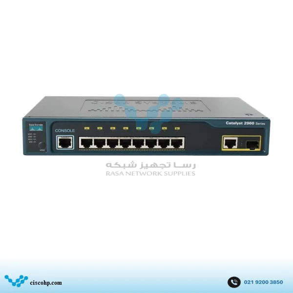 سوئیچ سیسکو مدل WS-C2960-8TC-L