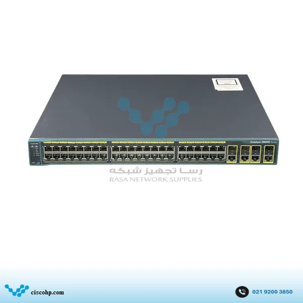 سوئیچ سیسکو مدل WS-C2960G-48TC-L