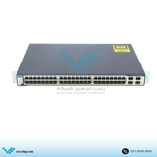 سوئیچ سیسکو مدل WS-C3750-48TS-S