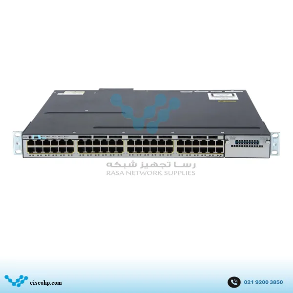 سوئیچ سیسکو مدل WS-C3750X-48P-S