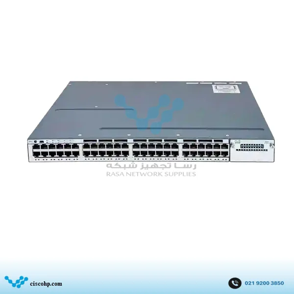سوئیچ سیسکو مدل WS-C3750X-48PF-L