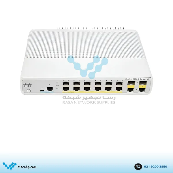 سوئیچ سیسکو مدل WS-C3560C-12PC-S