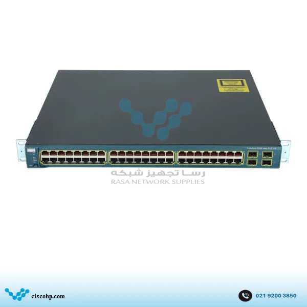 سوئیچ سیسکو مدل WS-C3560-48PS-S