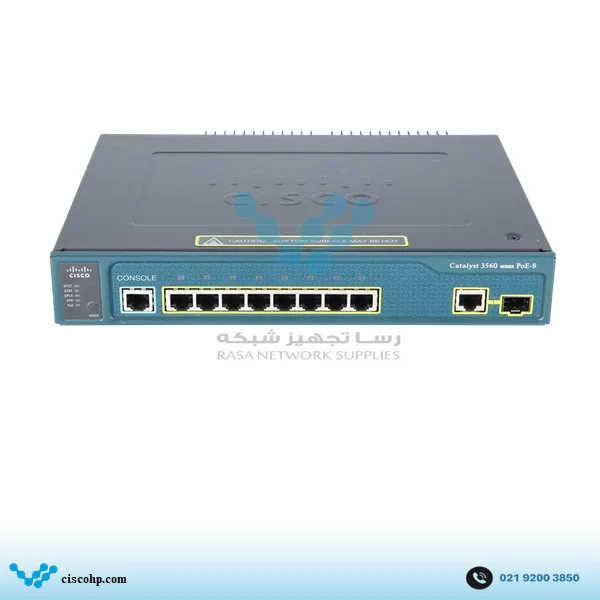 سوئیچ سیسکو مدل WS-C3560-8PC-S
