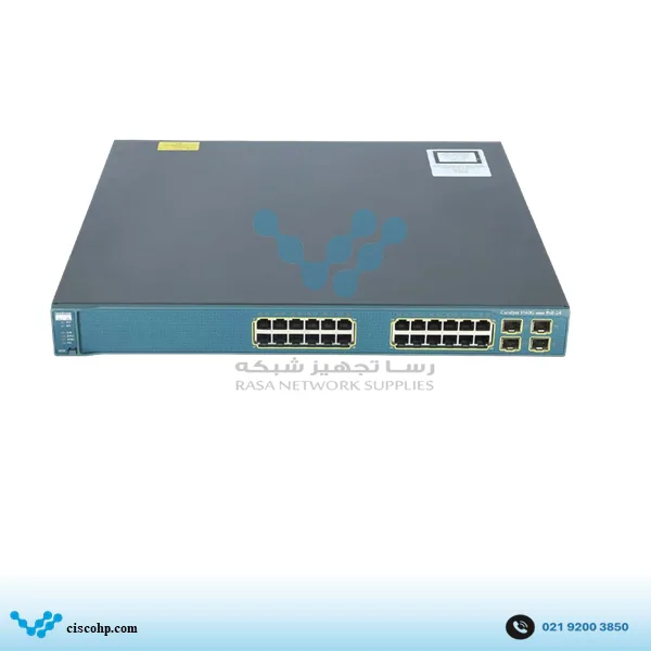 سوئیچ سیسکو مدل WS-C3560G-24PS-S